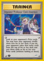 Impostor Professor Oak's Invention (N4 94) Neo Destiny