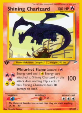 Shining Charizard (N4 107) Neo Destiny