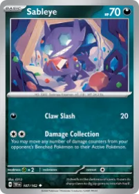 Sableye (TEF 107) Temporal Forces