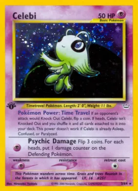 Celebi (N3 3) Neo Revelation