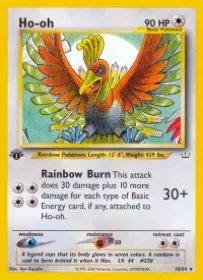 Ho-oh (N3 18) Neo Revelation