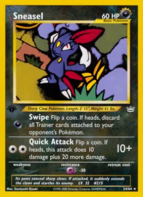 Sneasel (N3 24) Neo Revelation