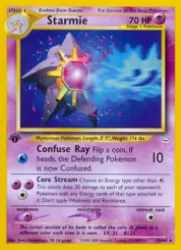 Starmie (N3 25) Neo Revelation