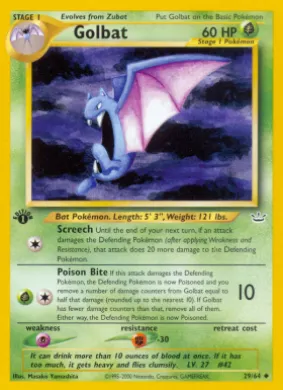 Golbat (N3 29) Neo Revelation