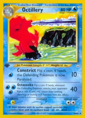 Octillery (NR 34) Neo Revelation