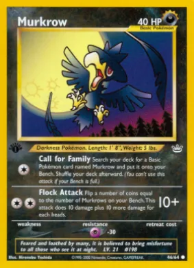 Murkrow (N3 46) Neo Revelation