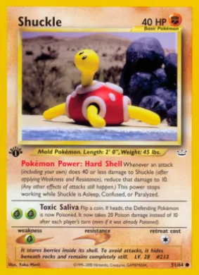 Shuckle (NR 51) Neo Revelation