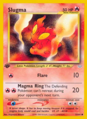 Slugma (NR 53) Neo Revelation