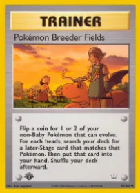 Pokémon Breeder Fields (N3 62) Neo Revelation