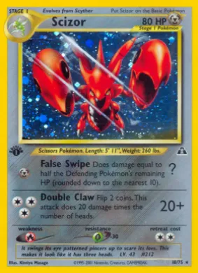 Scizor (N2 10) Neo Discovery