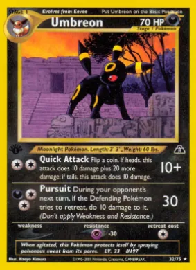 Umbreon (N2 32) Neo Discovery