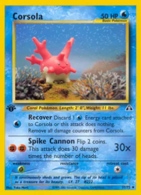Corsola (ND 37) Neo Discovery