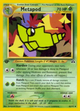 Metapod (ND 42) Neo Discovery
