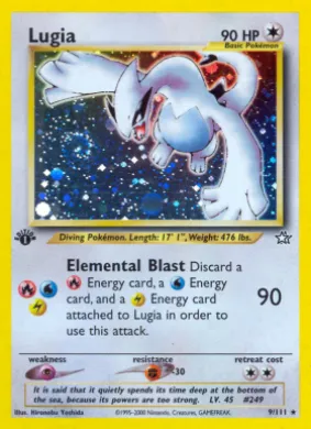 Lugia (N1 9) Neo Genesis