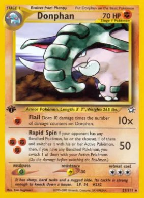 Donphan (NG 21) Neo Genesis