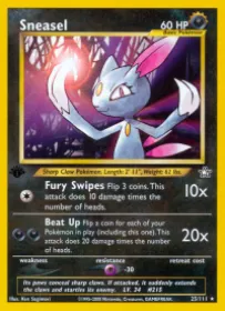 Sneasel (N1 25) Neo Genesis