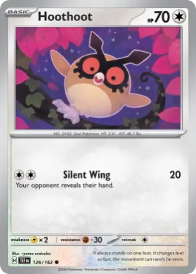 Hoothoot (TEF 126) Temporal Forces