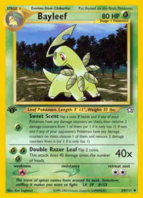 Bayleef (NG 29) Neo Genesis