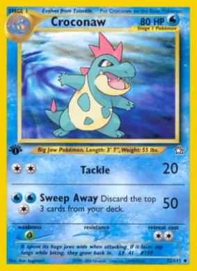 Croconaw (NG 32) Neo Genesis