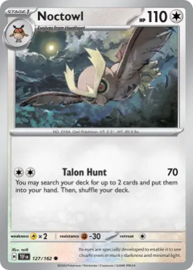 Noctowl (TEF 127) Temporal Forces