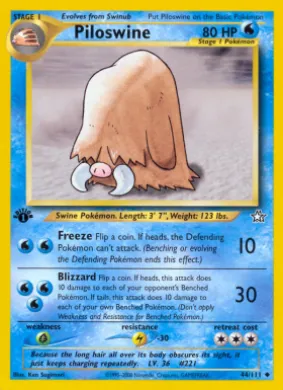 Piloswine (NG 44) Neo Genesis