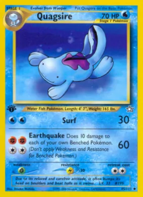 Quagsire (N1 45) Neo Genesis