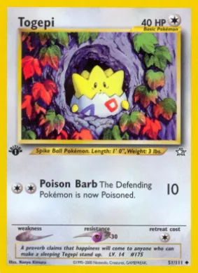 Togepi (NG 51) Neo Genesis