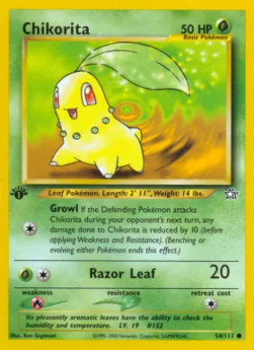 Chikorita (NG 54) Neo Genesis