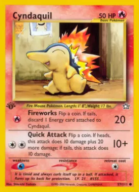 Cyndaquil (NG 57) Neo Genesis