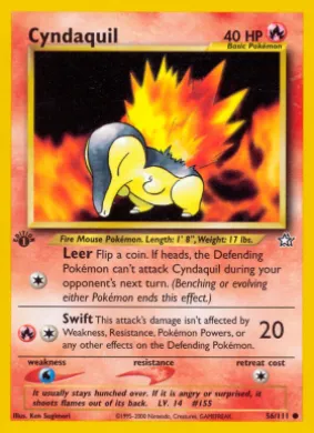 Cyndaquil (NG 56) Neo Genesis