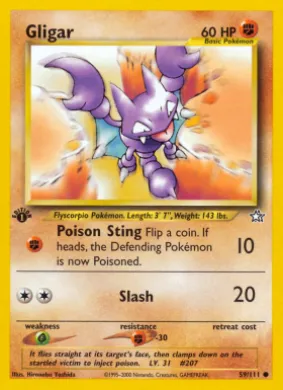 Gligar (NG 59) Neo Genesis
