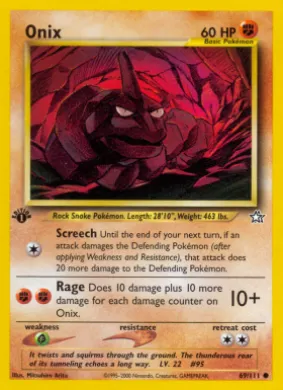 Onix (NG 69) Neo Genesis