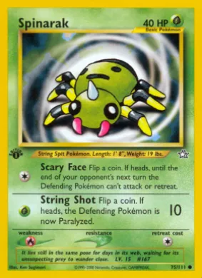 Spinarak (NG 75) Neo Genesis
