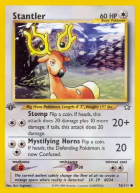 Stantler (NG 76) Neo Genesis