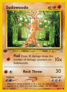 Sudowoodo (NG 77) Neo Genesis