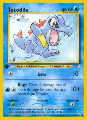 Totodile (NG 80) Neo Genesis