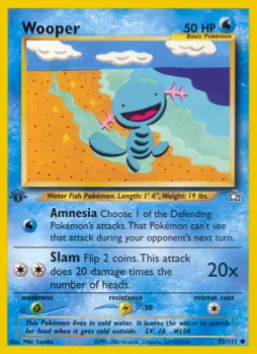 Wooper (NG 82) Neo Genesis