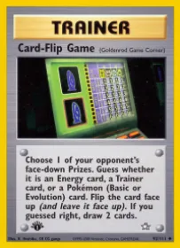 Card-Flip Game (N1 92) Neo Genesis