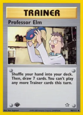 Professor Elm (NG 96) Neo Genesis