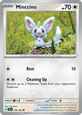 Minccino (TEF 136) Temporal Forces