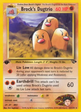 Brock's Dugtrio (GC 22) Gym Challenge