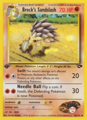 Brock's Sandslash (GC 36) Gym Challenge