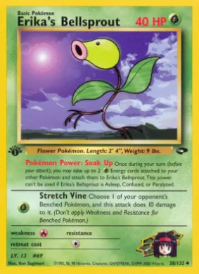 Erika's Bellsprout (G2 38) Gym Challenge