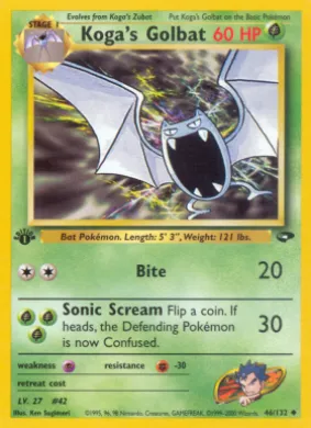 Koga's Golbat (GC 46) Gym Challenge