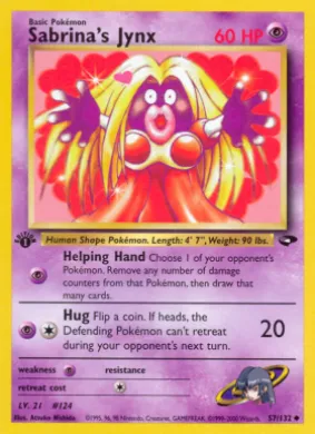 Sabrina's Jynx (GC 57) Gym Challenge