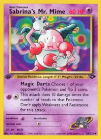 Sabrina's Mr. Mime (G2 59) Gym Challenge