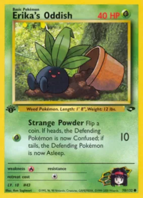 Erika's Oddish (GC 70) Gym Challenge