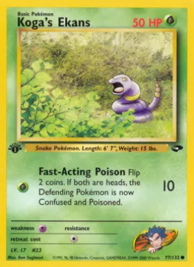 Koga's Ekans (GC 77) Gym Challenge