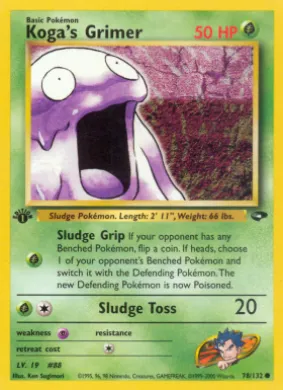 Koga's Grimer (GC 78) Gym Challenge