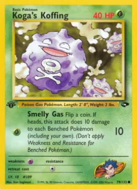 Koga's Koffing (GC 79) Gym Challenge